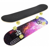 Скейтборд cosmos 79*20см, PU колеса *6 604-3108-38