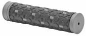 Ручки руля XH-G86B 130 мм чёрно-серые (пары) арт.150152