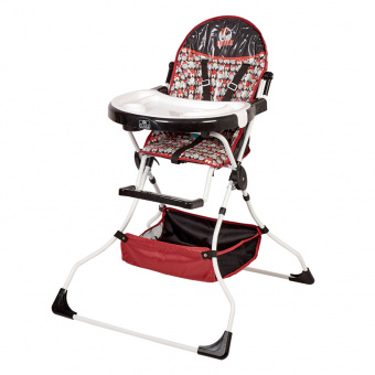 Стульчик д/кормл 252 Модница Минни ЧЕРНЫЙ Polini kids *1 0001637-10 фото