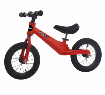 Беговел Moby Kids Phoenix 12" кол надув рама магний КРАСНЫЙ 641499 фото