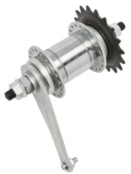 Втулка задняя SUPERWIN KCB-05 36H 3/8"Х110Х146 мм 1 скор. тормозн. стальн. хромиров. со звездой, арт