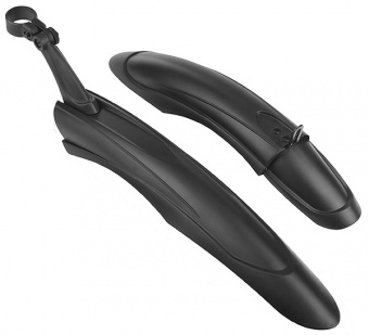 Щиток колеса 24"-26" XH-B153  пластик, чёрные арт.610154