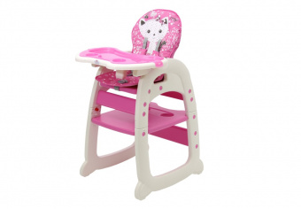 Стульчик д/кормл 460 РОЗОВЫЙ Polini kids *1 827423 фото