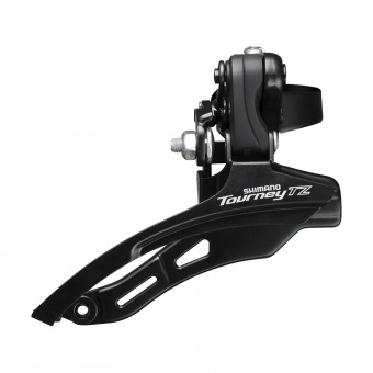 Перек-ль передний Shimano, TZ500, верхн. тяга, 28.6, 42T, б/уп.