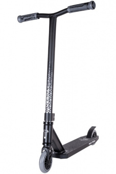 Самокат имитац трюк (для детей 3- 5) Vespa black 1/4 !!! 2022 фото