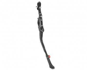 Подножка 20"-28" BLF-F10 на 1 перо задней вилки телескоп. алюм. чёрная, арт.390078