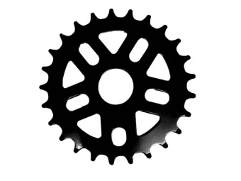 Звезда передняя GS-Z145 1/2"x1/8" 25T стальная, черная GS-Z145-25