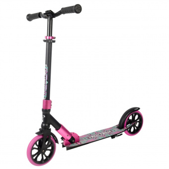 Самокат ТТ COMFORT 180R black/pink1/4 фото