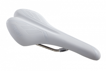 Седло спорт (белое) 265*140mm, "Oval-Concepts"
