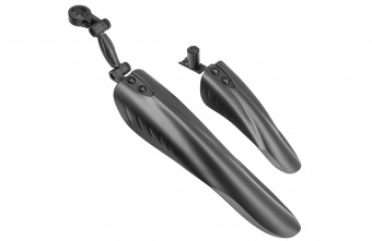 Крылья 16"-20" XH-B101 пластиковые чёрные в инд. упаковке, арт.610224