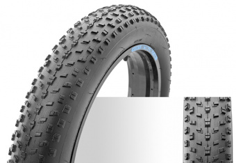 Велопокрышка чёрная резиновая 60TPI  H-5176 27.5" x 2.8 W113107, арт. 620193
