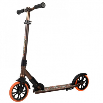 Самокат ТТ COMFORT 180R brown/orange 1/4 фото