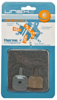 Колодки тормозные модель UN-BP038-DIY для дисковых тормозов (пары) арт. 510181