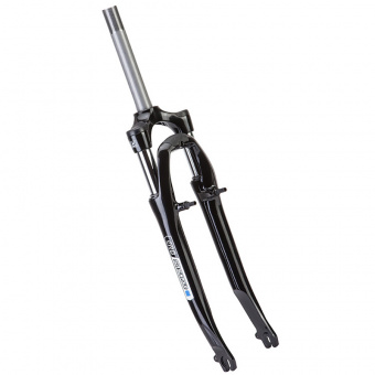 Вилка 26" 1-1/8" резьб SF-CR8V-P, аморт/V-brake/алюм/черная