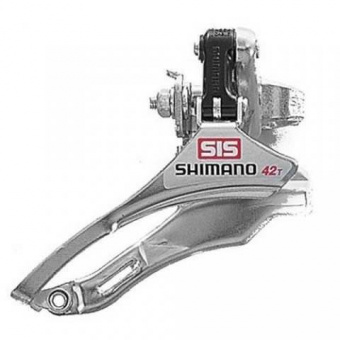 Перек-ль передний Shimano, TY10, нижн.тяга, 31.8, 42T, б/уп.