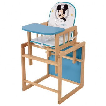 Стул трансформер 255 Микки Маус БИРЮЗ Polini kids *1 0002118-09 фото