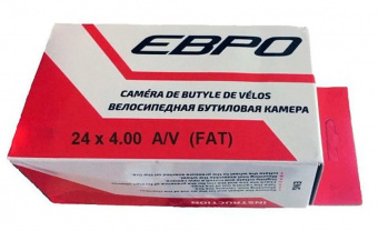 Велосипедная камера (FAT) 24X4.0 нипель 35 мм Евро