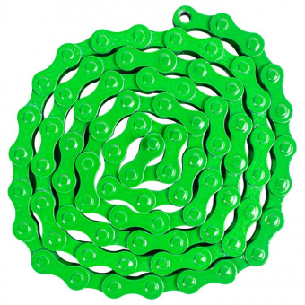Цепь 1 скорость, зелен., сталь 1/50 TB-410 80L GREEN