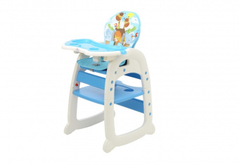 Стульчик д/кормл 460 СИНИЙ Polini kids *1 827424 фото
