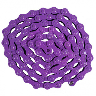 Цепь 1 скорость, фиолет., сталь 1/50 TB-410 80L PURPLE