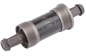 Картридж каретки XH-AXLE-05 68x116 мм, 1.37"x24tpi, под квадрат, сталь, арт. 160102