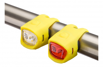 Фонари габаритные JY-3204F+JY-3204T передний и задний, комплект, желтые, арт. 560186
