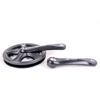 Система Prowheel, черн., шатун алюм, 170мм, 1 скорость. 1/10 PRO-Q36PP 170