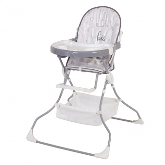 Стульчик д/кормл 252 Бегемотик СЕРЫЙ Polini kids *1 0002354-03 фото