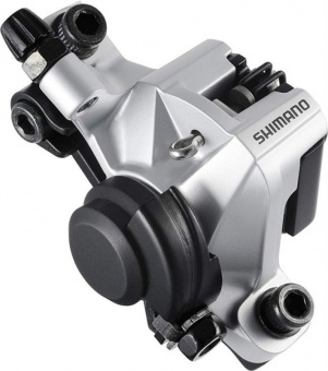 Калип. мех Shimano, BR-M375, сереб, пер. или задн., пласт. кол, post m.