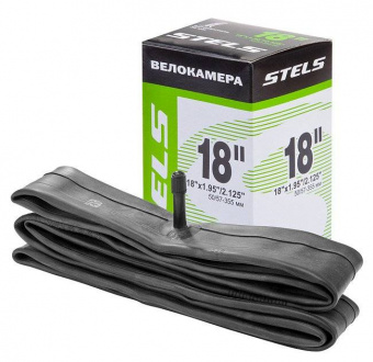 Велокамера STELS/SEYOUN 18"x1.95"/2.125" автовентиль, в инд. упаковке, арт.760006