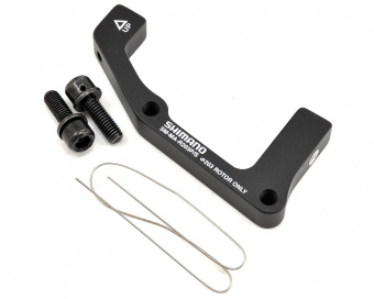 Адаптер диск торм Shimano, F203P/S, болт (2шт), проволока (1шт)