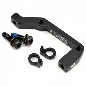 Адаптер диск торм Shimano, R180P/S, болт (2шт), стоп. кольца (2шт)
