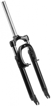 Вилка передняя 27,5" модель XDS-3868V 1-1.8"*219мм безрезб/аморт/V- brake/стальная/чер., арт.110215