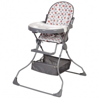 Стульчик д/кормл 252 СЕРЫЙ Polini kids *1 0001305-03 фото